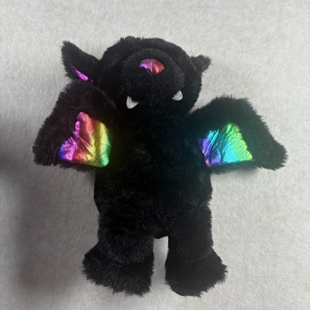 Teddy Mountain Bruce Bat Plush Halloween Black Stuffed Animal Toy